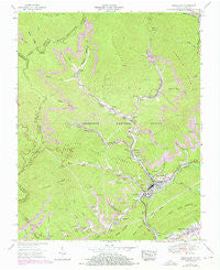 Appalachia Virginia Historical topographic map, 1:24000 scale, 7.5 X 7.5 Minute, Year 1955