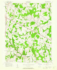 Arcola Virginia Historical topographic map, 1:24000 scale, 7.5 X 7.5 Minute, Year 1943