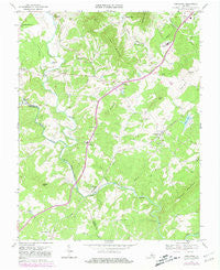 Arrington Virginia Historical topographic map, 1:24000 scale, 7.5 X 7.5 Minute, Year 1969