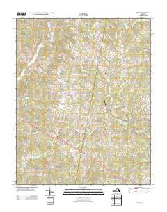 Axton Virginia Historical topographic map, 1:24000 scale, 7.5 X 7.5 Minute, Year 2013