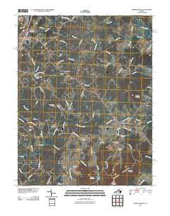 Barboursville Virginia Historical topographic map, 1:24000 scale, 7.5 X 7.5 Minute, Year 2011