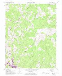 Belmont Virginia Historical topographic map, 1:24000 scale, 7.5 X 7.5 Minute, Year 1966