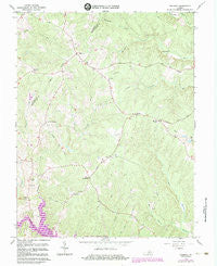 Belmont Virginia Historical topographic map, 1:24000 scale, 7.5 X 7.5 Minute, Year 1966