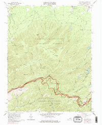 Big Levels Virginia Historical topographic map, 1:24000 scale, 7.5 X 7.5 Minute, Year 1965
