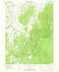 Big Meadows Virginia Historical topographic map, 1:24000 scale, 7.5 X 7.5 Minute, Year 1965