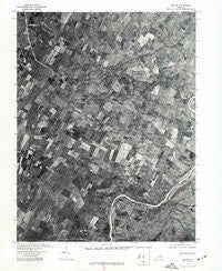 Boyce Virginia Historical topographic map, 1:24000 scale, 7.5 X 7.5 Minute, Year 1972