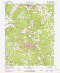 Boyd Tavern Virginia Historical topographic map, 1:24000 scale, 7.5 X 7.5 Minute, Year 1967
