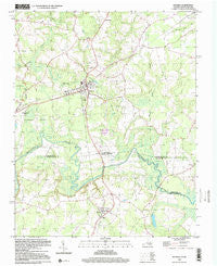 Boykins Virginia Historical topographic map, 1:24000 scale, 7.5 X 7.5 Minute, Year 1997
