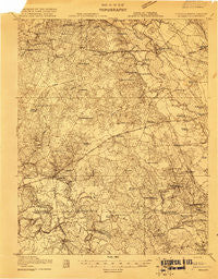 Boykins Virginia Historical topographic map, 1:48000 scale, 15 X 15 Minute, Year 1919