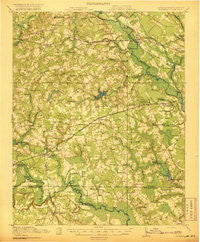 Boykins Virginia Historical topographic map, 1:62500 scale, 15 X 15 Minute, Year 1920