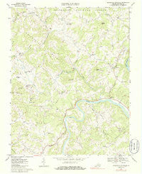 Brierpatch Mountain Virginia Historical topographic map, 1:24000 scale, 7.5 X 7.5 Minute, Year 1967