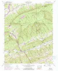 Brumley Virginia Historical topographic map, 1:24000 scale, 7.5 X 7.5 Minute, Year 1938