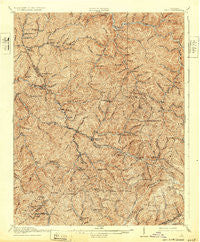 Bucu Virginia Historical topographic map, 1:62500 scale, 15 X 15 Minute, Year 1916