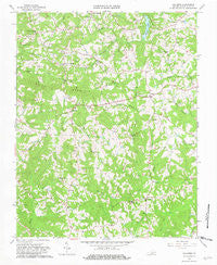 Callands Virginia Historical topographic map, 1:24000 scale, 7.5 X 7.5 Minute, Year 1965