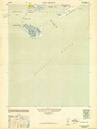 Cape Charles Virginia Historical topographic map, 1:24000 scale, 7.5 X 7.5 Minute, Year 1948