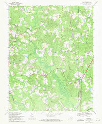 Carson Virginia Historical topographic map, 1:24000 scale, 7.5 X 7.5 Minute, Year 1969