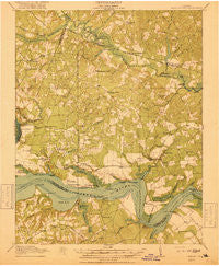 Charles City Virginia Historical topographic map, 1:62500 scale, 15 X 15 Minute, Year 1918