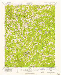 Charlotte Court House Virginia Historical topographic map, 1:62500 scale, 15 X 15 Minute, Year 1956