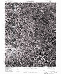 Charlottesville West Virginia Historical topographic map, 1:24000 scale, 7.5 X 7.5 Minute, Year 1972