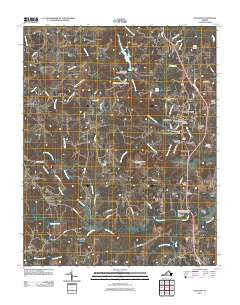 Chatham Virginia Historical topographic map, 1:24000 scale, 7.5 X 7.5 Minute, Year 2011