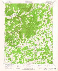 Check Virginia Historical topographic map, 1:24000 scale, 7.5 X 7.5 Minute, Year 1963