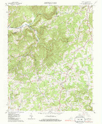 Check Virginia Historical topographic map, 1:24000 scale, 7.5 X 7.5 Minute, Year 1963