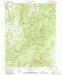 Chester Gap Virginia Historical topographic map, 1:24000 scale, 7.5 X 7.5 Minute, Year 1967