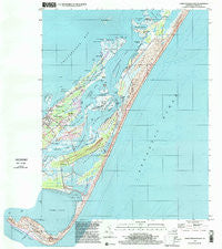 Chincoteague East Virginia Historical topographic map, 1:24000 scale, 7.5 X 7.5 Minute, Year 1999