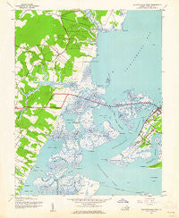 Chincoteague West Virginia Historical topographic map, 1:24000 scale, 7.5 X 7.5 Minute, Year 1943