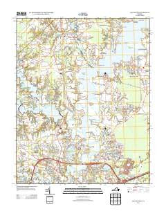 Chuckatuck Virginia Historical topographic map, 1:24000 scale, 7.5 X 7.5 Minute, Year 2013