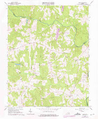 Chula Virginia Historical topographic map, 1:24000 scale, 7.5 X 7.5 Minute, Year 1966