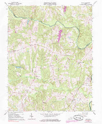 Chula Virginia Historical topographic map, 1:24000 scale, 7.5 X 7.5 Minute, Year 1966