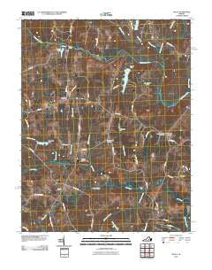 Chula Virginia Historical topographic map, 1:24000 scale, 7.5 X 7.5 Minute, Year 2010