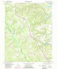 Church View Virginia Historical topographic map, 1:24000 scale, 7.5 X 7.5 Minute, Year 1968