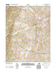 Churchville Virginia Historical topographic map, 1:24000 scale, 7.5 X 7.5 Minute, Year 2013