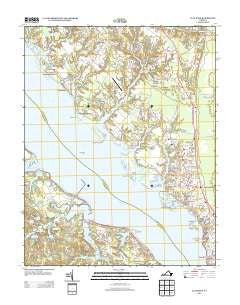 Clay Bank Virginia Historical topographic map, 1:24000 scale, 7.5 X 7.5 Minute, Year 2013
