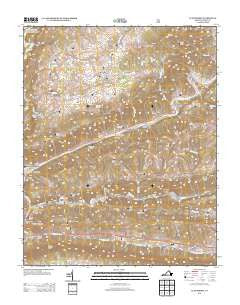 Clinchport Virginia Historical topographic map, 1:24000 scale, 7.5 X 7.5 Minute, Year 2013