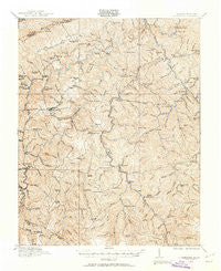 Clintwood Virginia Historical topographic map, 1:62500 scale, 15 X 15 Minute, Year 1913