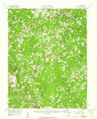 Columbia Virginia Historical topographic map, 1:62500 scale, 15 X 15 Minute, Year 1960