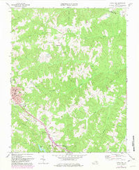 Crewe East Virginia Historical topographic map, 1:24000 scale, 7.5 X 7.5 Minute, Year 1968