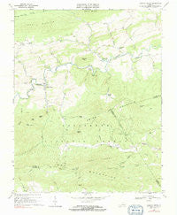 Cripple Creek Virginia Historical topographic map, 1:24000 scale, 7.5 X 7.5 Minute, Year 1968