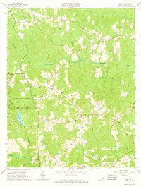 Darvills Virginia Historical topographic map, 1:24000 scale, 7.5 X 7.5 Minute, Year 1964