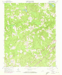 De Witt Virginia Historical topographic map, 1:24000 scale, 7.5 X 7.5 Minute, Year 1963
