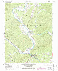 Eagle Rock Virginia Historical topographic map, 1:24000 scale, 7.5 X 7.5 Minute, Year 1962