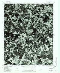 Earlysville Virginia Historical topographic map, 1:24000 scale, 7.5 X 7.5 Minute, Year 1977