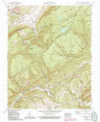 East Stone Gap Virginia Historical topographic map, 1:24000 scale, 7.5 X 7.5 Minute, Year 1957