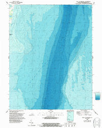 East of Reedville Virginia Historical topographic map, 1:24000 scale, 7.5 X 7.5 Minute, Year 1968