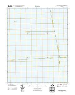 East of Deltaville Virginia Historical topographic map, 1:24000 scale, 7.5 X 7.5 Minute, Year 2013