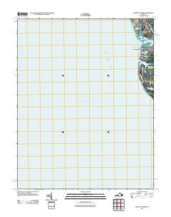 Elliotts Creek Virginia Historical topographic map, 1:24000 scale, 7.5 X 7.5 Minute, Year 2011