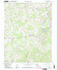 Forest Virginia Historical topographic map, 1:24000 scale, 7.5 X 7.5 Minute, Year 1965